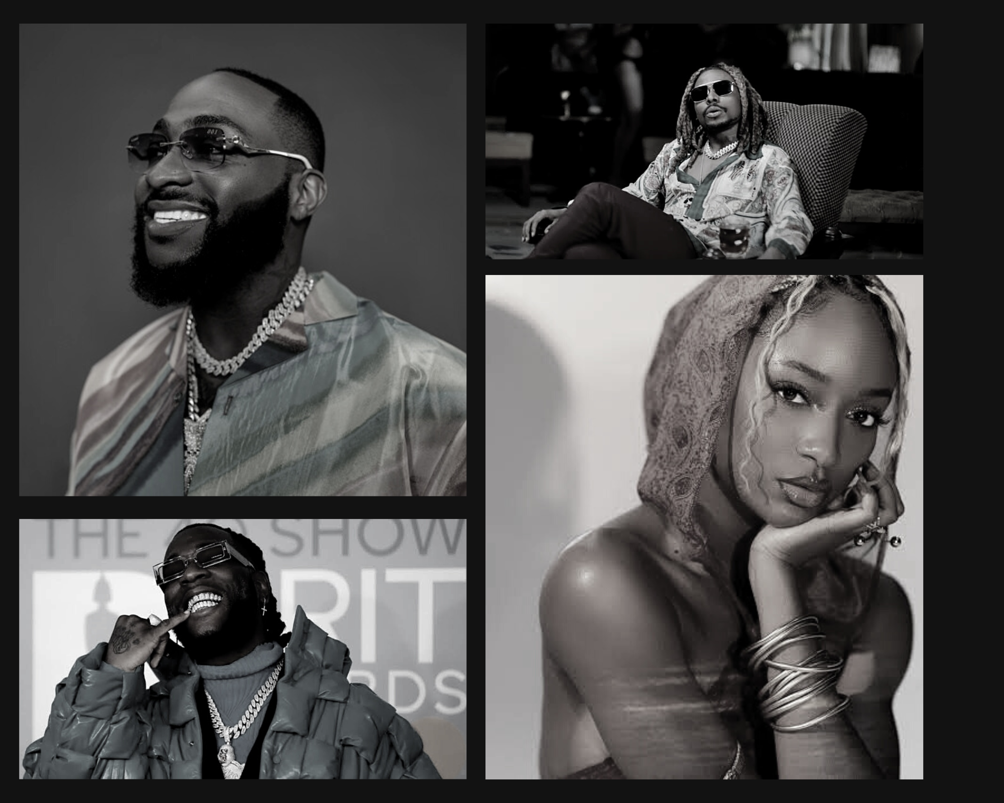2024 Grammy Nominations Are In: Burna Boy, Davido, Ayra Starr, Asake, and More Score Nominations