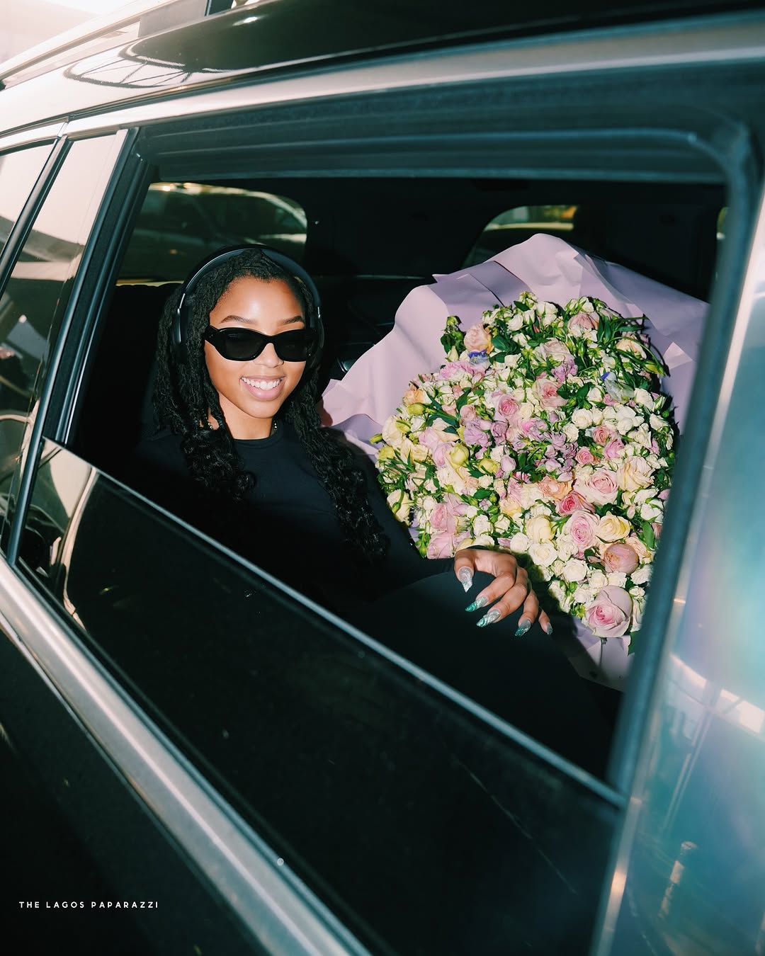 Chlöe Bailey Touches Down in Lagos Looking as Chic as Ever